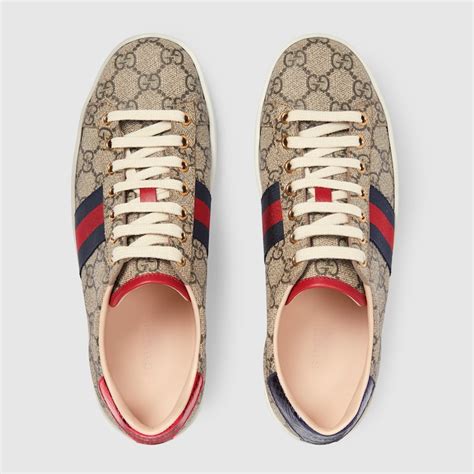 gucci ace gg supreme shoes sneakers|Gucci supreme high top sneakers.